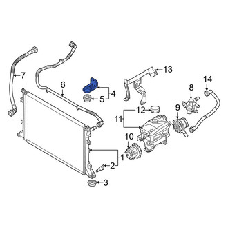 Kia OE - Upper Inverter Cooler Insulator