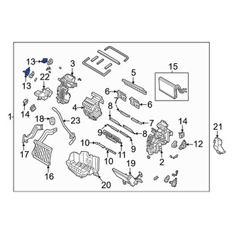 Kia OE - HVAC Air Inlet Door Actuator