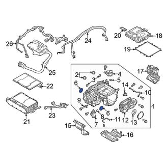 Kia OE - Rear Left Drive Motor Seal