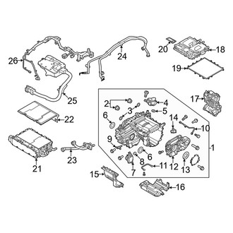 Kia OE - Electrical Components (Rear Drive Motor), (GT / GT-Line / Wind)