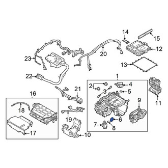 Kia OE - Rear Left Drive Motor Seal