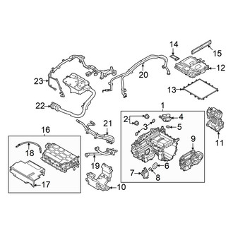 Kia OE - Electrical Components (Rear Drive Motor)