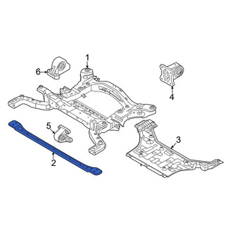 Kia OE - Rear Suspension Crossmember Reinforcement