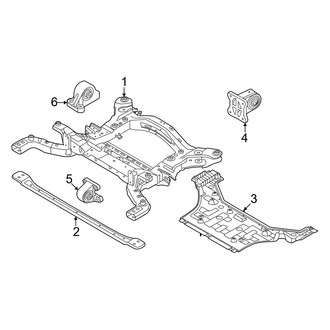 Kia OE - Front Suspension - Suspension Mounting (GT-Line / Light Long Range / Wind AWD)