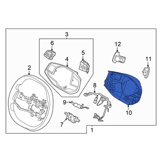 Kia OE - Steering Wheel Back Cover