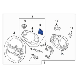 Kia OE - Right Steering Wheel Radio Controls