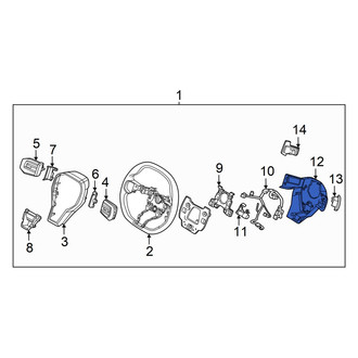 Kia OE - Steering Wheel Back Cover