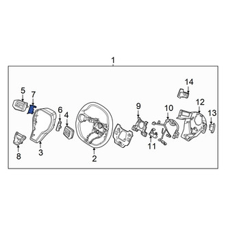 Kia OE - Left Steering Wheel Trim