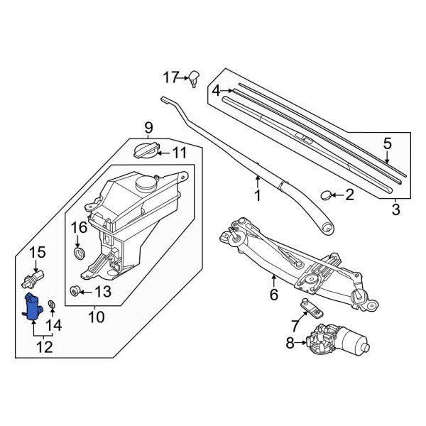 Windshield Washer Pump