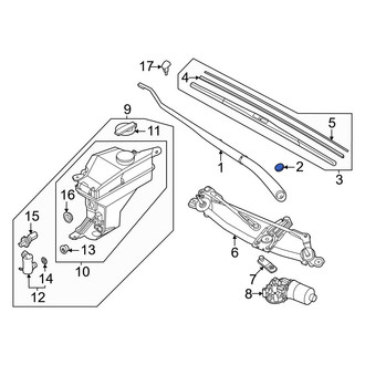 Kia OE - Wiper Arm Cap