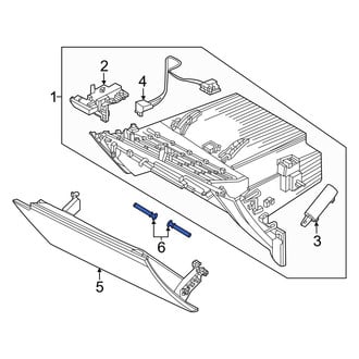 Kia OE - Front Glove Box Door Hinge Pin
