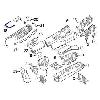 Kia OE - Console Cup Holder Bezel