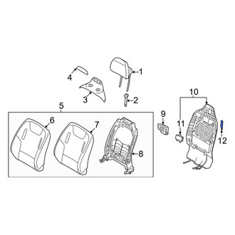 Kia OE - Front Left 12 Volt Accessory Power Outlet Cover