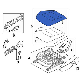 Kia OE - Front Right Seat Cover