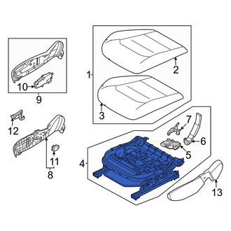 Kia OE - Front Left Seat Frame