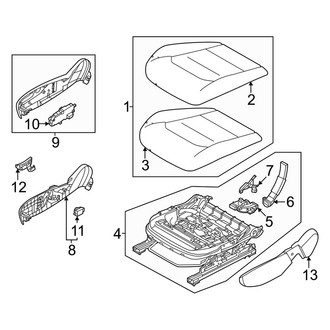 Kia OE - Front Right Seat Cushion Foam