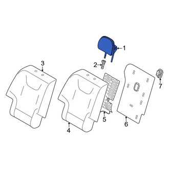 Kia OE - Rear Left Outer Headrest