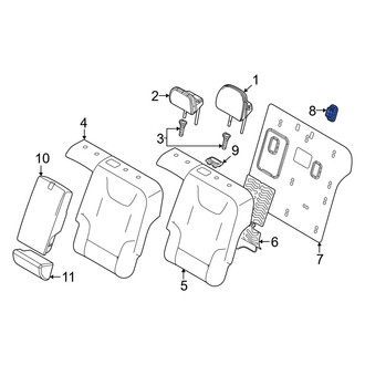 Kia OE - Rear Right Seat Latch Cover