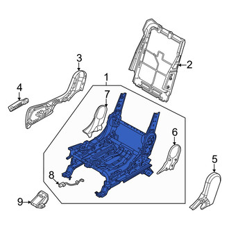Kia OE - Rear Right Seat Frame