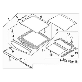 Kia OE - Sunroof Assembly