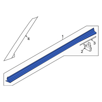 Kia OE - Left Rocker Panel Guard