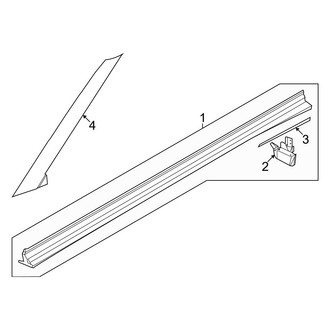 Kia OE - Pillars, Rocker & Floor - Exterior Trim
