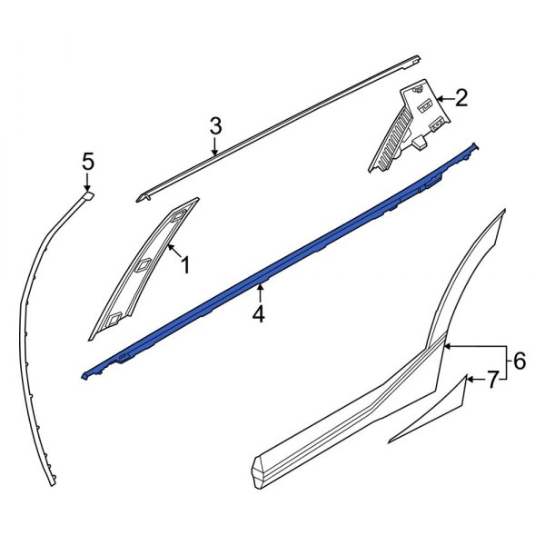 Door Belt Molding