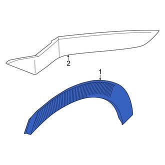 Kia OE - Front Right Wheel Arch Molding