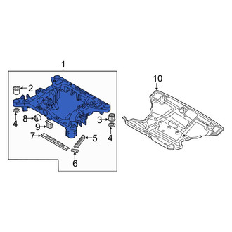 Kia OE - Rear Suspension Subframe Crossmember