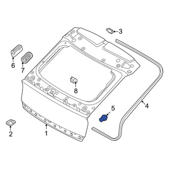 Kia OE - Rear Liftgate Stop Bumper