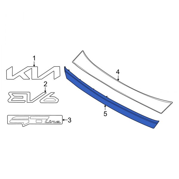 Liftgate Finish Panel