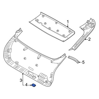 Kia OE - Liftgate Trim Cap