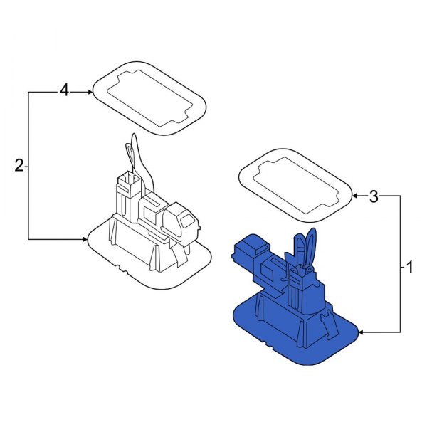 License Plate Light Assembly