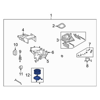 Kia OE - HVAC Blower Motor Assembly