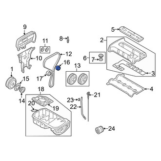 Kia OE - Engine Timing Belt Tensioner