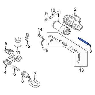 Kia OE - Evaporative Emissions System Lines