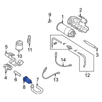 Kia OE - Evaporative Emissions System Lines