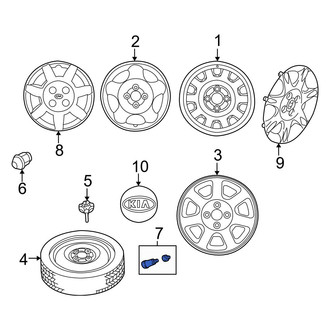 Kia OE - Tire Valve Stem