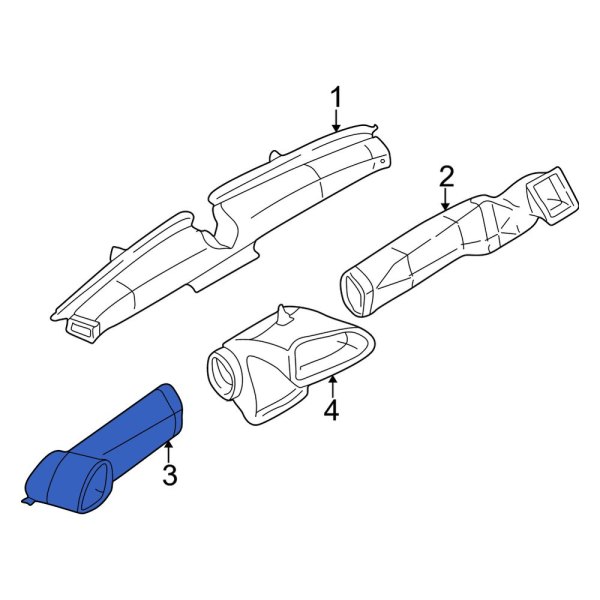 Instrument Panel Air Duct