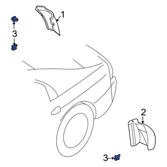 Kia OE - Mud Guard Clip