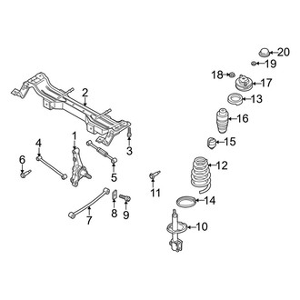 Kia OE - Rear Suspension - Suspension Components