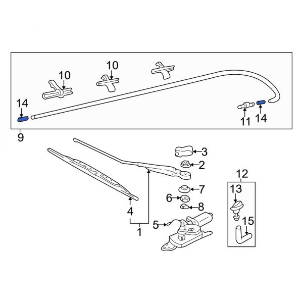 Liftgate Washer Hose