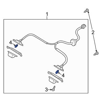 Kia OE - License Plate Light Bulb
