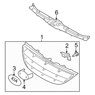 Kia OE - Grille & Components