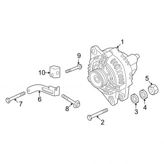 2004 kia spectra alternator