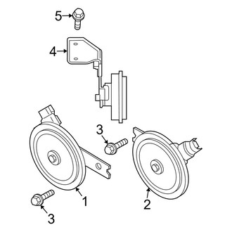 Kia OE - Electrical - Horn (2.0L)