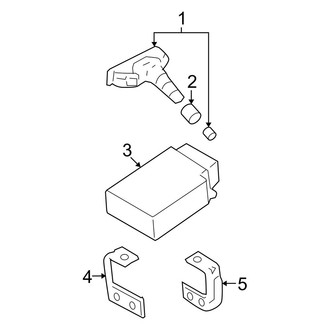 Kia OE - Electrical - Tire Pressure Monitor Components