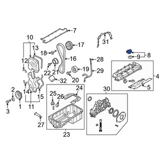 Kia OE - Engine Oil Filler Cap