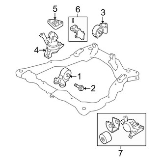 Kia OE - Engine / Transaxle - Engine & Transmission Mounting