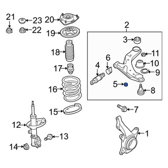 Kia OE - Rear Disc Brake Rotor Set Screw